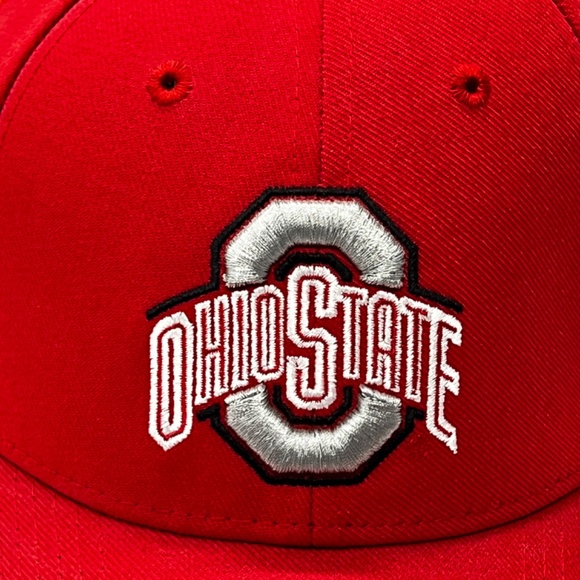 Nike Ohio State Hat Cap Red Dri Fit Legacy 91 Adjustable - Picture 5 of 9